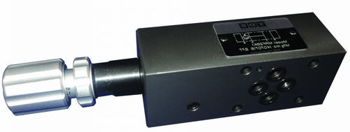 Soupape de décharge hydraulique - MRF 02 - BEZARES S.A.