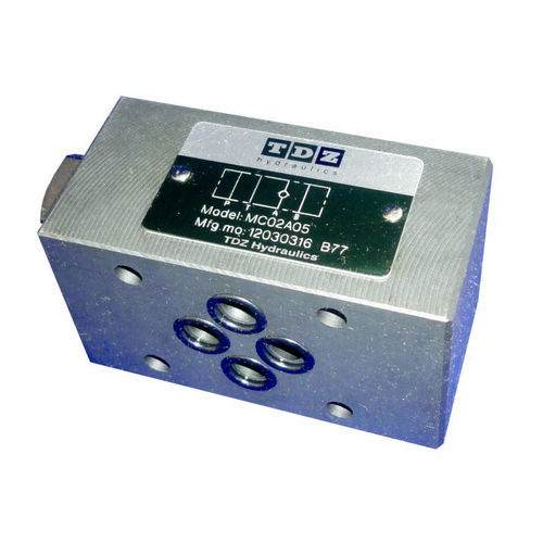 Clapet anti-retour hydraulique - MC 02 - BEZARES S.A.