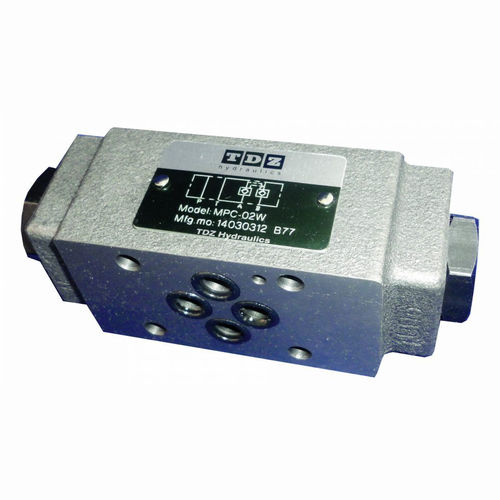 Clapet anti-retour à commande assistée - MPC 02 - BEZARES S.A. - hydraulique