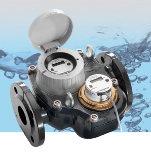 Compteur d'eau numérique - WESAN WPV E  - DIEHL Metering - à turbine type Woltman