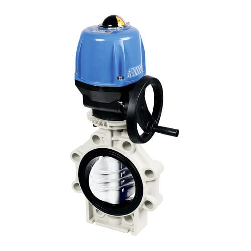 Vanne papillon - K4  - Praher Plastics Austria GmbH - à actionneur électrique / IP65 / IP67