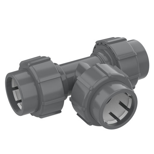 Raccord hydraulique - IBG FlexFit®  - Praher Plastics Austria GmbH - rapide / en T / en PVC-U
