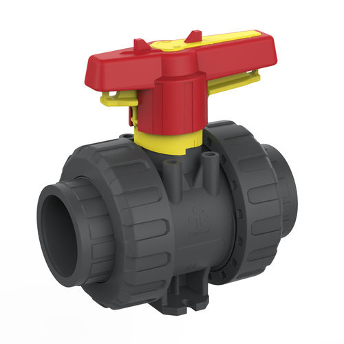 Vanne à boisseau sphérique - M1  - Praher Plastics Austria GmbH - manuelle / pour eau potable / à bride