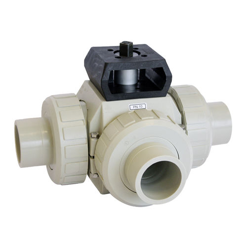 Vanne à boisseau sphérique - S4  - Praher Plastics Austria GmbH - pneumatique / électrique / pour eau potable