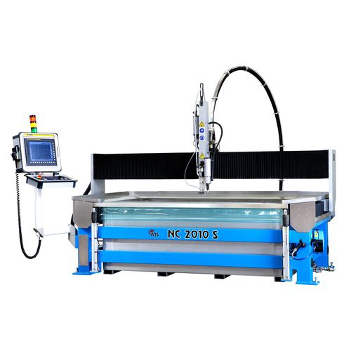 Machine de découpe au jet d'eau abrasif - X-series - Water Jet Sweden AB - au jet d'eau non chargé / pour métal / pour matières plastiques