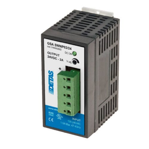 Alimentation électrique sur rail DIN - GSA SWNP02 - DETAS - AC/DC / CE