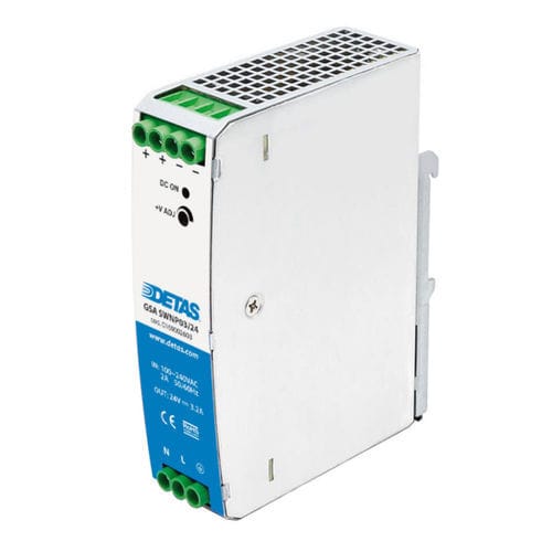 Alimentation électrique sur rail DIN - GSA SWNP03 - DETAS - AC/DC / avec protection contre les surintensités / avec protection pour surcharges