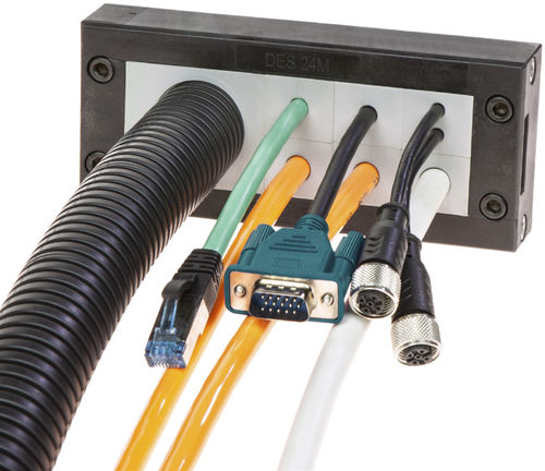Entrée de câble modulaire - DES 24M - DETAS - IP54 / pour armoire électrique / pour câble