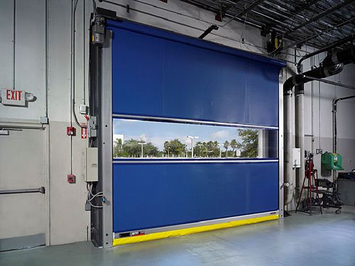 Porte à enroulement - PredaCool™ - Rytec Corporation - en tissu / pour chambre froide / pour l'extérieur