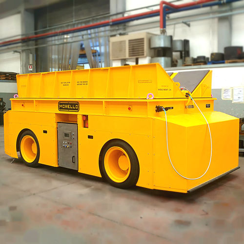 Chariot automoteur électrique - SGAE VC 65 t - ATEX - MORELLO GIOVANNI S.r.l. - à 2 essieux / pour fortes charges