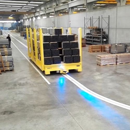 AGV de manutention - SGAE VC 20/2 - AGV - MORELLO GIOVANNI S.r.l. - de chargement / pour charges lourdes / pour entrepôt