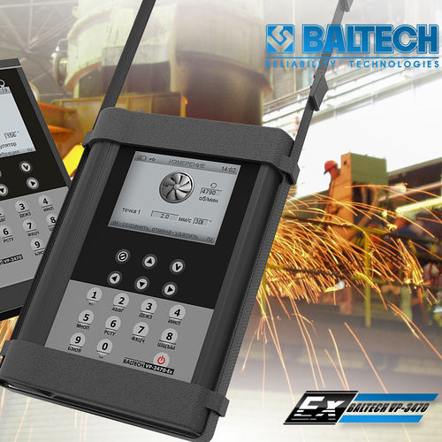Vibromètre de surveillance de machine - BALTECH VP-3470-Ex - BALTECH GmbH - antidéflagrant