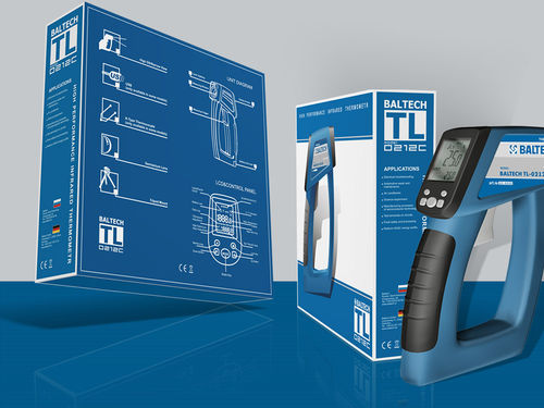 Thermomètre à infrarouge - BALTECH TL- 0212C - BALTECH GmbH - à affichage numérique / mobile / industriel