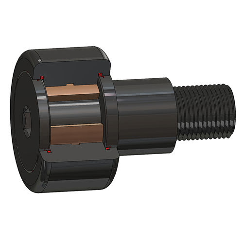 Galet de came à goujon - OBCR-BE series - ACCURATE BUSHING - à tête hexagonale