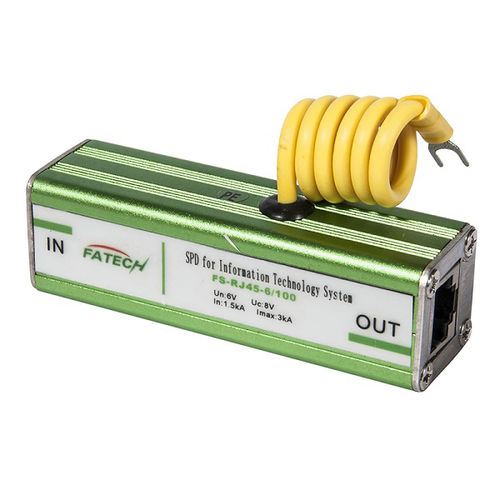 Parafoudre de type 3 - FS-RJ45-6/100-4 - FATECH ELECTRONIC (FOSHAN) CO., LTD - pour applications télécom / pour réseau informatique / de télécommunication