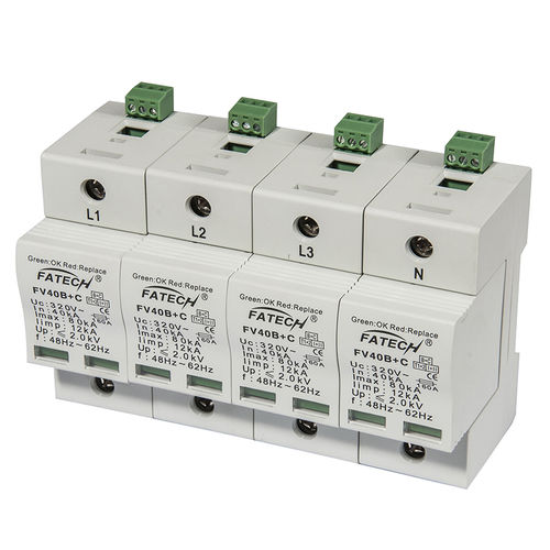 Parafoudre de type 1 - FV40B+C/4-xxx S series - FATECH ELECTRONIC (FOSHAN) CO., LTD - de type 2 / de télésignalisation / pour alimentation électrique