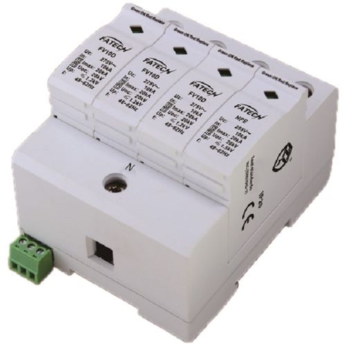 Parafoudre de type 2 -  FV10D/3+NPE-xxx S series - FATECH ELECTRONIC (FOSHAN) CO., LTD - classe II / de télésignalisation / pour alimentation électrique