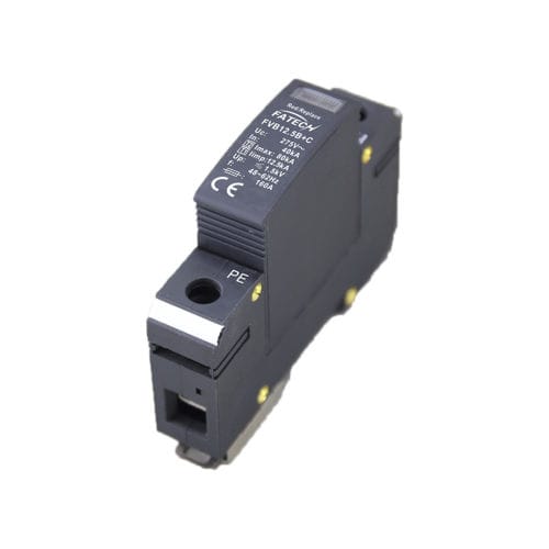 Parafoudre de type 1 - FVB12.5B+C/1- xxx (S) series - FATECH ELECTRONIC (FOSHAN) CO., LTD - de type 2 / pour alimentation électrique / AC
