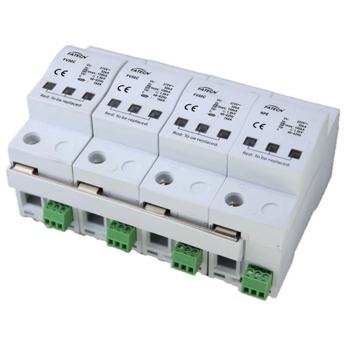 Parafoudre de type 2 - FV50C/3+NPE-xxx S series - FATECH ELECTRONIC (FOSHAN) CO., LTD - classe II / de télésignalisation / pour alimentation électrique