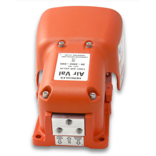 Interrupteur à pédale de commande - 3H-25H2-D4H - Linemaster - pneumatique / 1 pédale / maintenu