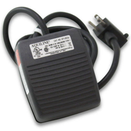 Interrupteur à pédale de commande - 971-DC3J - Linemaster - de sécurité / électrique / 1 pédale