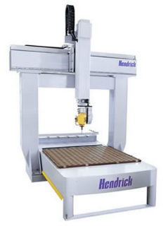 Détoureuse CNC - Hendrick - 5 axes / à une broche