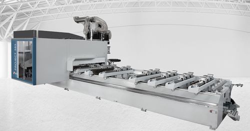 Centre d'usinage CNC 5 axes - PROJECT 385 series - Masterwood - vertical / à pont / 22 outils