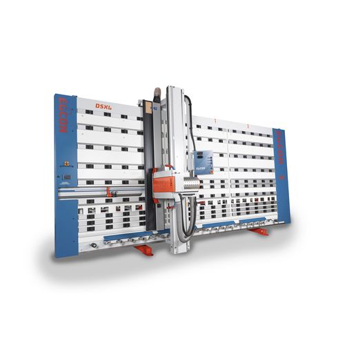 Scie à panneaux - DSXE-L - Elcon Sawing Technology - verticale / pour aluminium / à bois