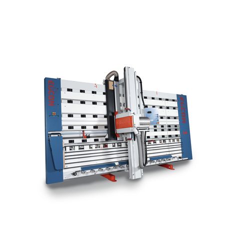 Scie à panneaux - DSXE-1/2L - Elcon Sawing Technology - verticale / pour aluminium / à bois