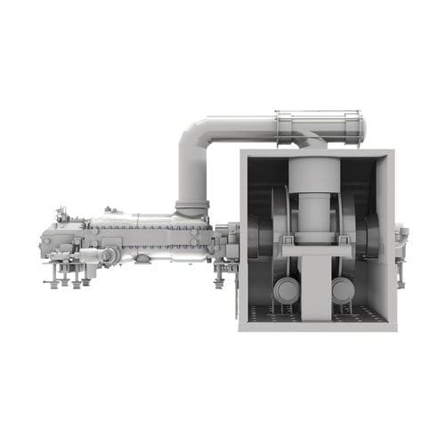 Turbine à vapeur - STF-D200 - GE Steam Turbines - pour la production d’électricité / à cycle combiné / mono-arbre