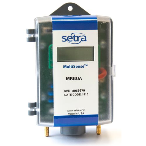 Transducteur de pression différentielle - MRG - SETRA - analogique / AC / sur rail DIN