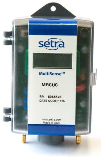 Transducteur de pression différentielle - MRC - SETRA - capacitif / analogique / DC