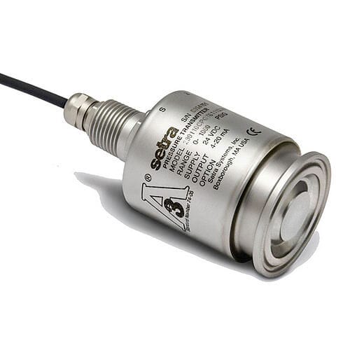Pressostat à membrane - 290 - SETRA - absolu / pour air / pour applications hygiéniques