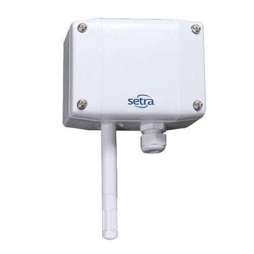 Transmetteur de température et d'humidité relative - SRH200 - SETRA - mural / 4-20 mA / Modbus RTU
