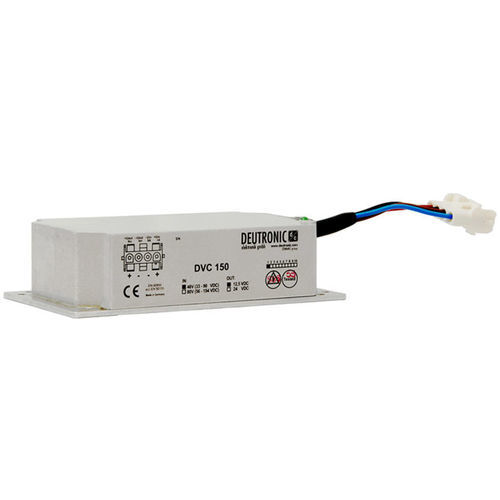 Convertisseur DC/DC régulé - DVC150 series - DEUTRONIC - à isolation galvanique / en boîtier métallique / pour applications ferroviaires