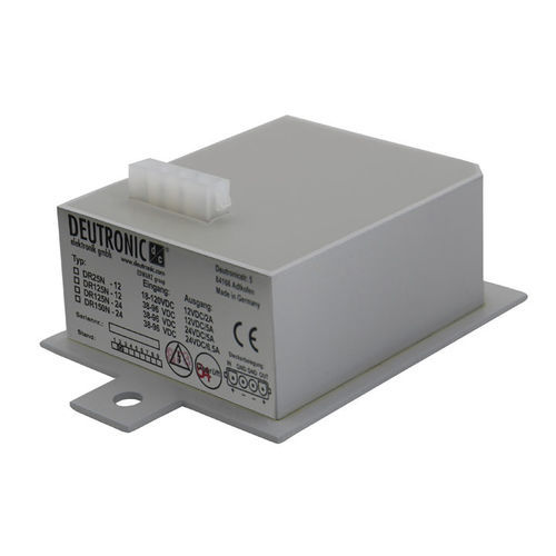 Convertisseur DC/DC en boîtier métallique - DR25N series - DEUTRONIC - régulé / non-isolé / de véhicule