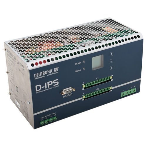 Alimentation électrique sur rail DIN - D-IPS1000/3-C-24	 - DEUTRONIC - AC/DC / avec protection contre les courts-circuits / avec protection contre la surchauffe
