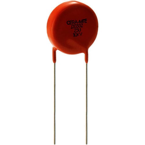 Condensateur en céramique - 660R series - VISHAY - radial / haute tension / multicouche