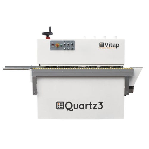 Plaqueuse de chant automatique - Quartz 3 - Vitap - avec applicateur de colle