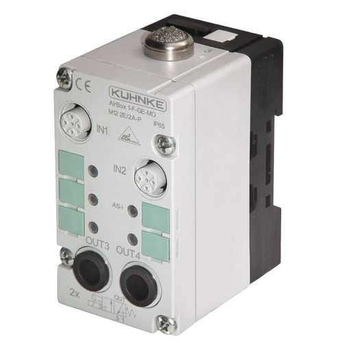 Électrodistributeur en module - Kuhnke AirBox 1-S-GE-MO-VA - Kendrion Industrial Control Systems - 3 voies / air / en acier inoxydable