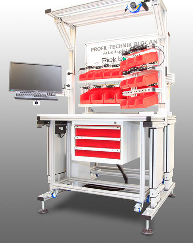 Poste de travail pour assemblage - RK Rose+Krieger GmbH - ergonomique / multiusage
