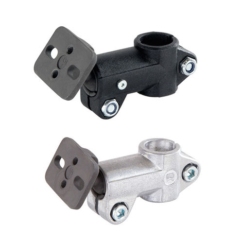 Connecteur de tube rond - KG W series - RK Rose+Krieger GmbH - articulé / en plastique / en aluminium