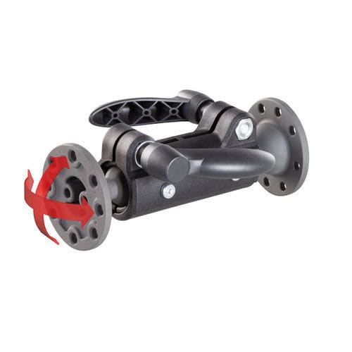 Support pour moniteur à double rotule - RK Rose+Krieger GmbH - à haute résistance / flexible / orientable