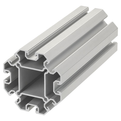 Profilé en aluminium - BLOCAN® F-G-KL  - RK Rose+Krieger GmbH - à section rectangulaire / plat / rond