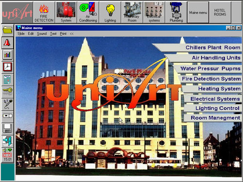 Logiciel de SCADA - UniArt - Control Applications Ltd - Windows