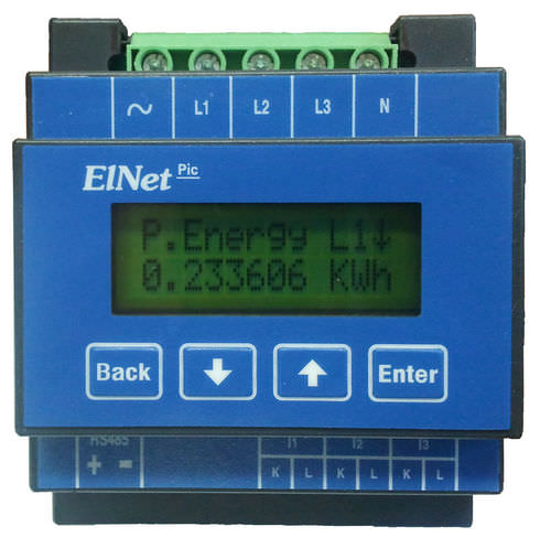 Appareil de mesure de puissance triphasé - ELNet Pic  - Control Applications Ltd