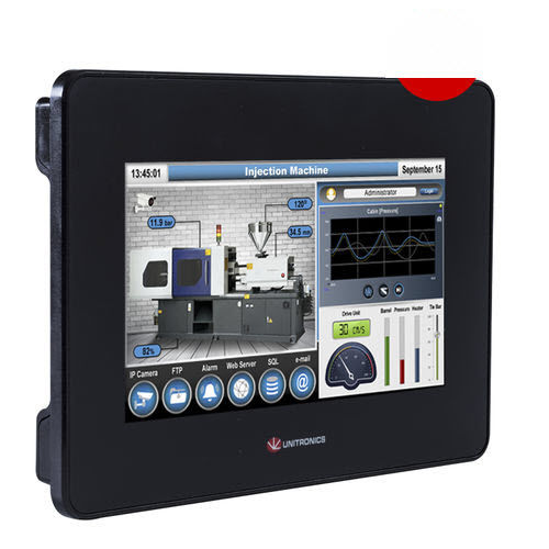PLC compact - UniStream® 7 series - Unitronics - avec E/S intégrée / Modbus / RS485