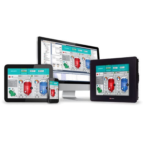 Automate programmable avec HMI intégrée - UniStream&reg; - Unitronics - compact / intégré / avec E/S intégrée