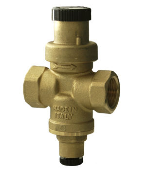 Régulateur/réducteur de pression pour eau - MINIBRASS 106 - RubinetteriaMalgorani - à pointeau / en laiton