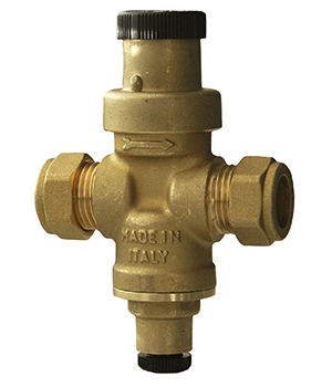 Régulateur/réducteur de pression pour eau - MINIBRASS  - RubinetteriaMalgorani - à pointeau / en laiton